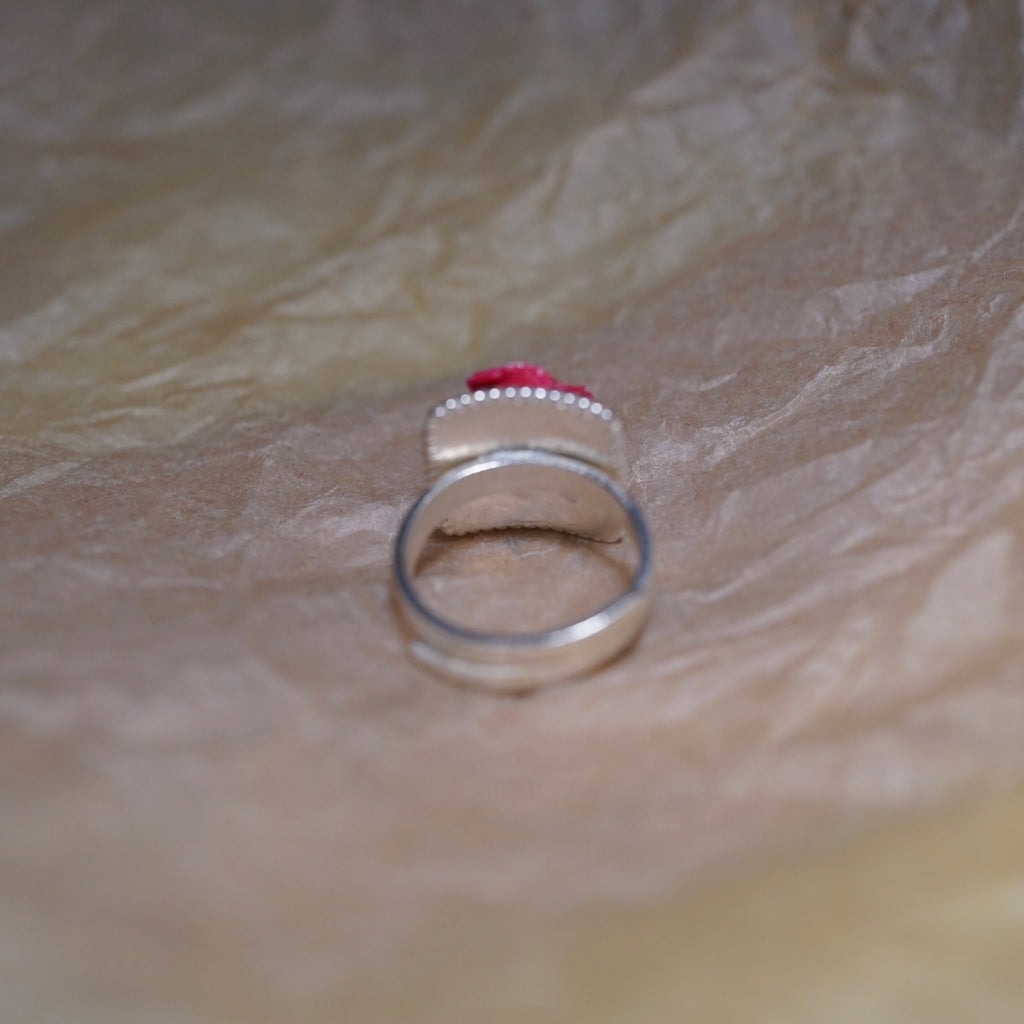 Square Rose Ring