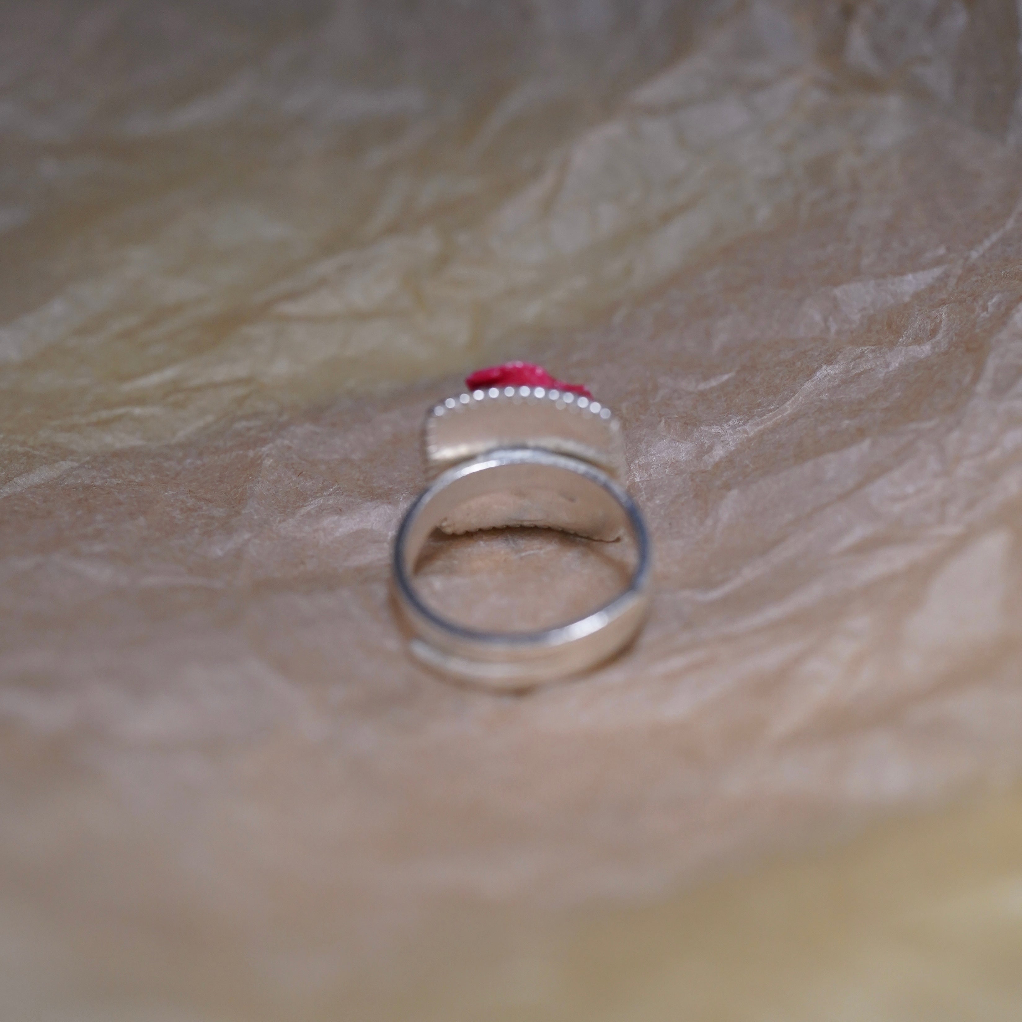 Square Rose Ring