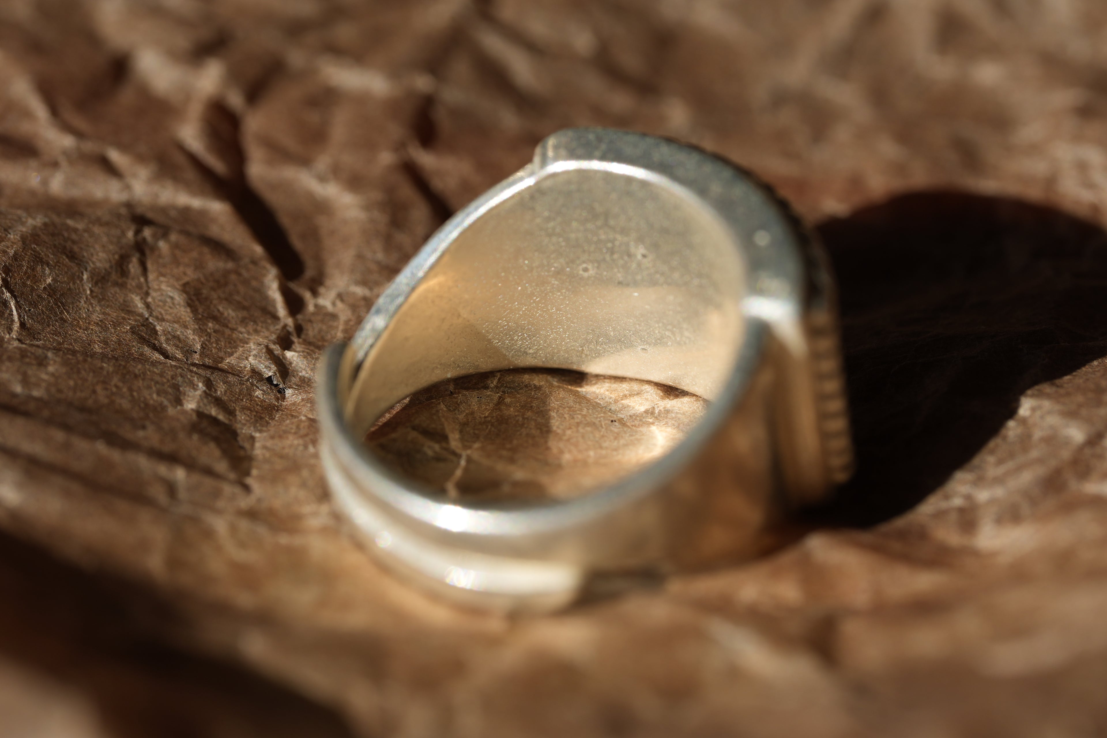 Gray Eye Ring