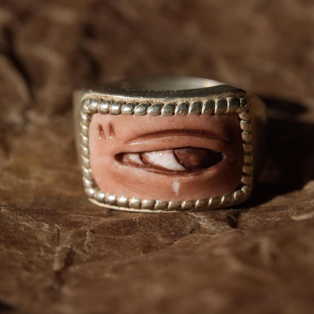 Brown Eye Ring