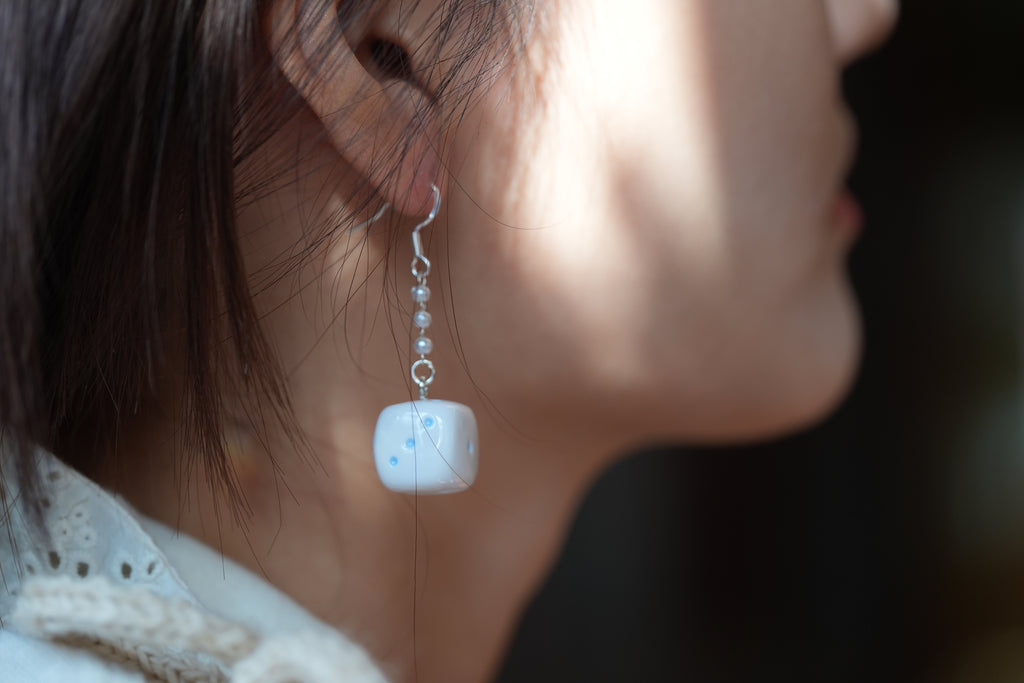 Lip Dice Earrings