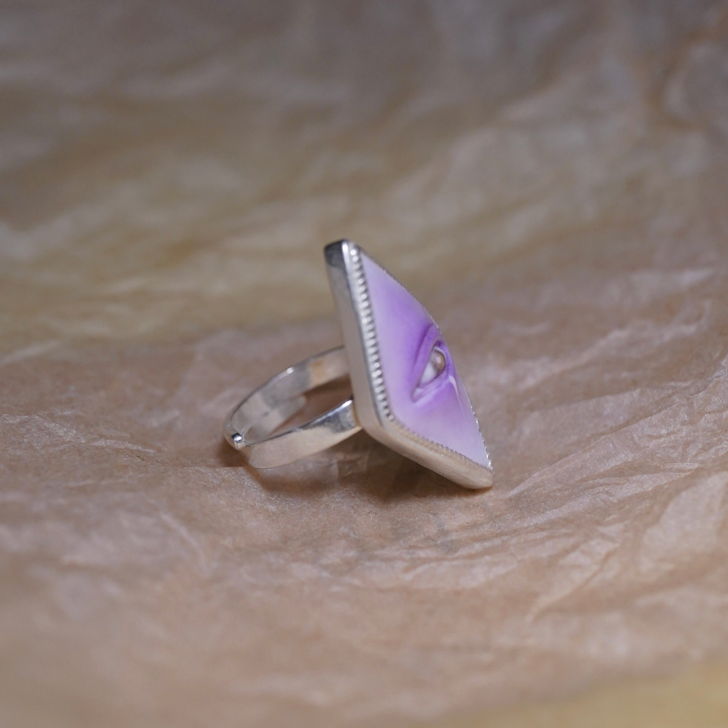 Purple Eye Ring